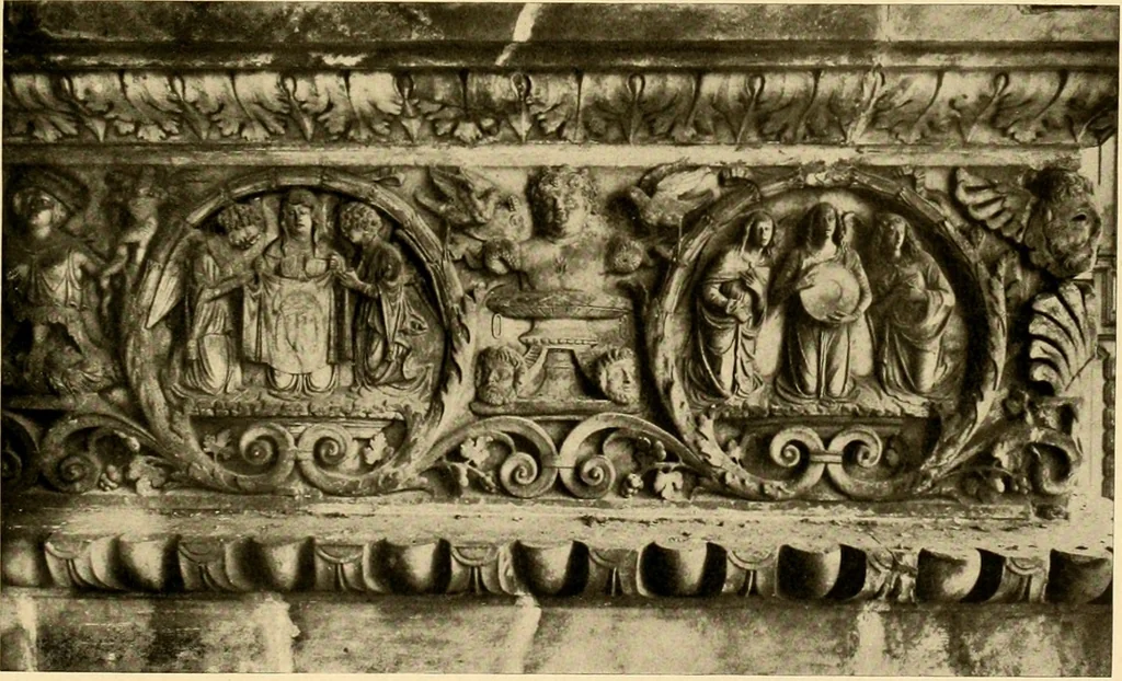 An illustration from Baukunst und dekorative plastik der frührenaissance in Italien, 1920, leaf 242