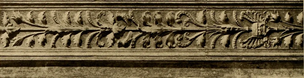 An illustration from Baukunst und dekorative plastik der frührenaissance in Italien, 1920, leaf 243
