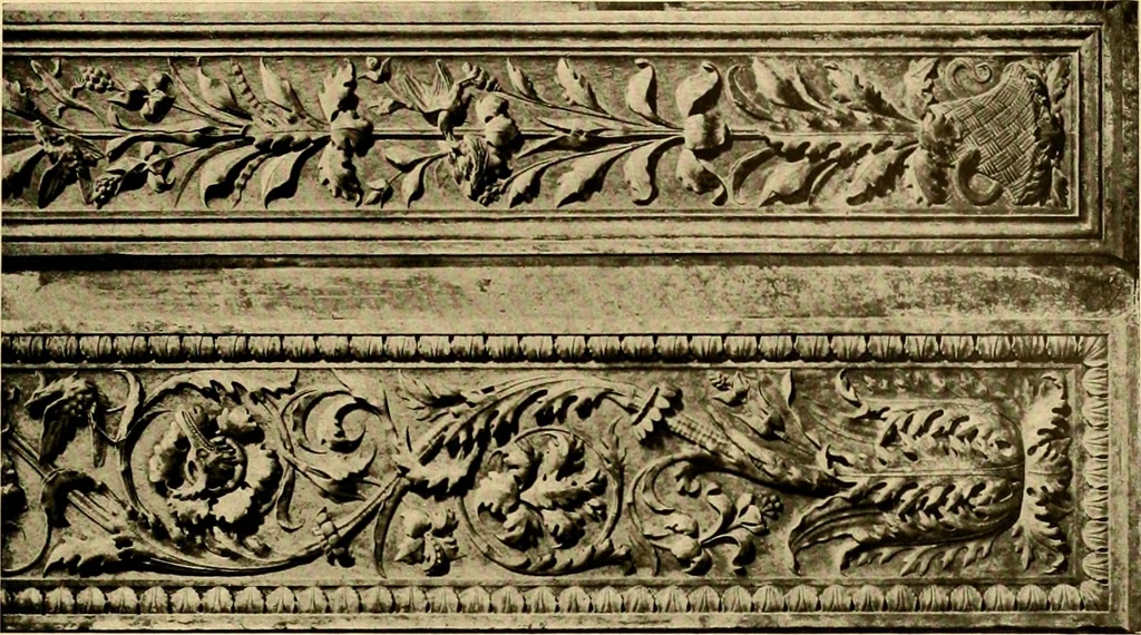 An illustration from Baukunst und dekorative plastik der frührenaissance in Italien, 1920, leaf 244