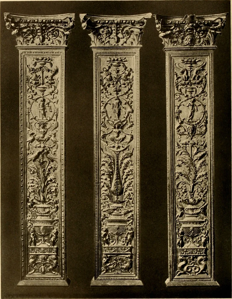 An illustration from Baukunst und dekorative plastik der frührenaissance in Italien, 1920, leaf 245