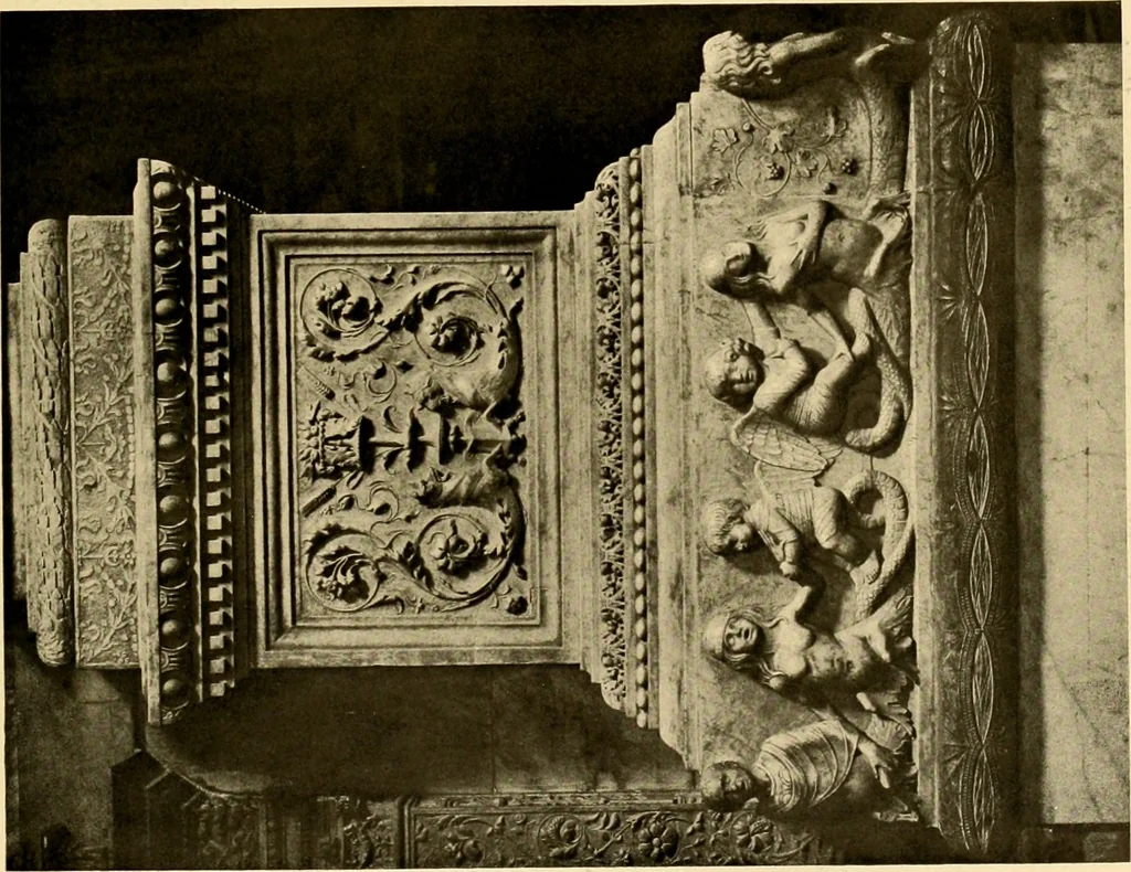 An illustration from Baukunst und dekorative plastik der frührenaissance in Italien, 1920, leaf 246