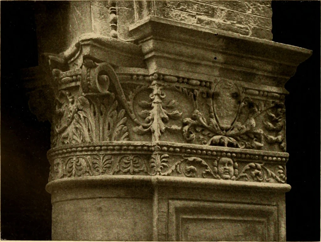 An illustration from Baukunst und dekorative plastik der frührenaissance in Italien, 1920, leaf 251