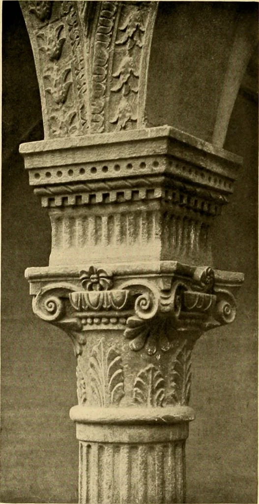 An illustration from Baukunst und dekorative plastik der frührenaissance in Italien, 1920, leaf 254