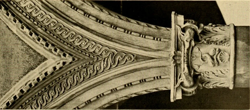 An illustration from Baukunst und dekorative plastik der frührenaissance in Italien, 1920, leaf 254
