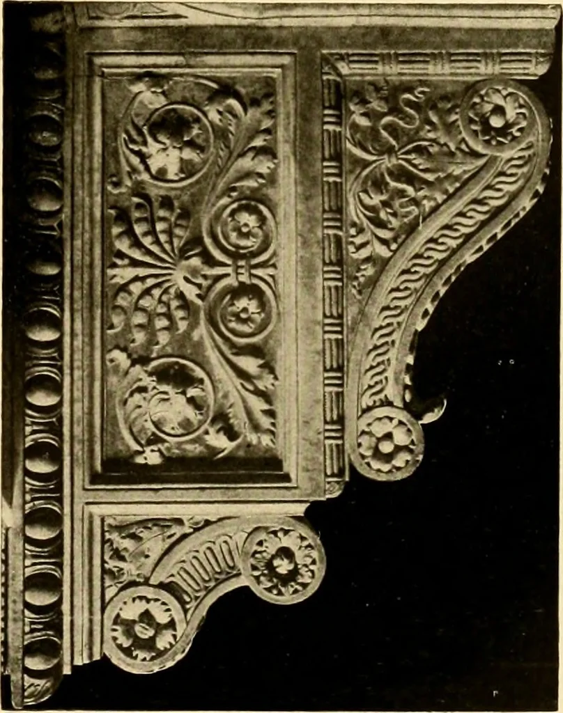 An illustration from Baukunst und dekorative plastik der frührenaissance in Italien, 1920, leaf 256