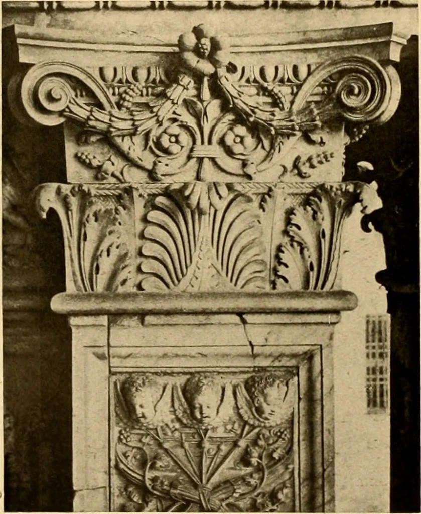 An illustration from Baukunst und dekorative plastik der frührenaissance in Italien, 1920, leaf 257