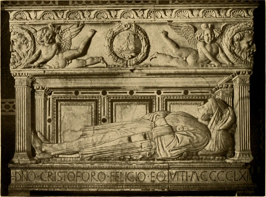An illustration from Baukunst und dekorative plastik der frührenaissance in Italien, 1920, leaf 261