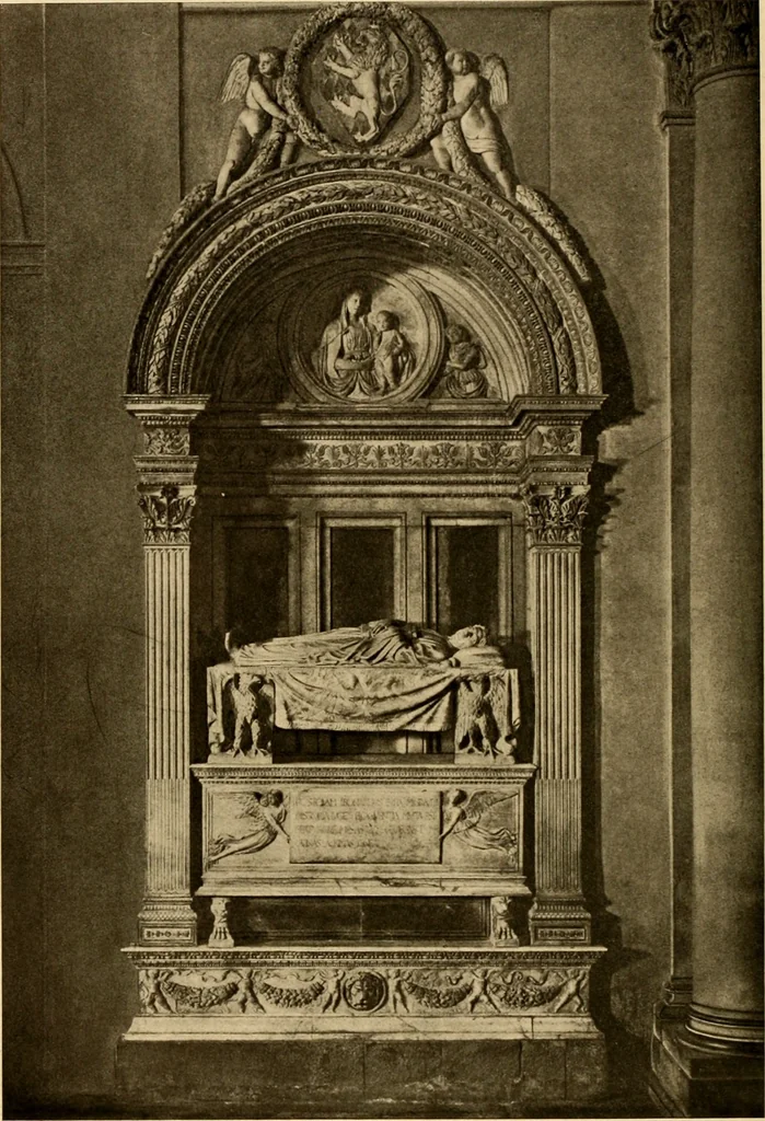 An illustration from Baukunst und dekorative plastik der frührenaissance in Italien, 1920, leaf 265