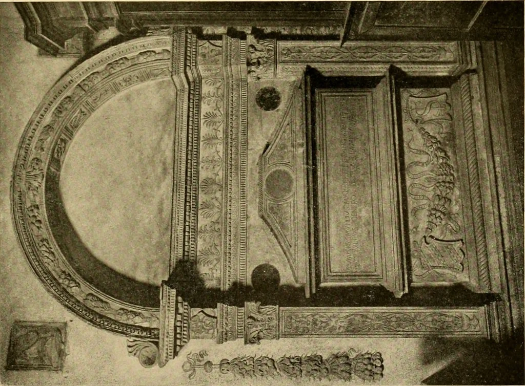 An illustration from Baukunst und dekorative plastik der frührenaissance in Italien, 1920, leaf 270