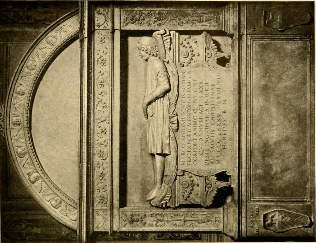 An illustration from Baukunst und dekorative plastik der frührenaissance in Italien, 1920, leaf 272