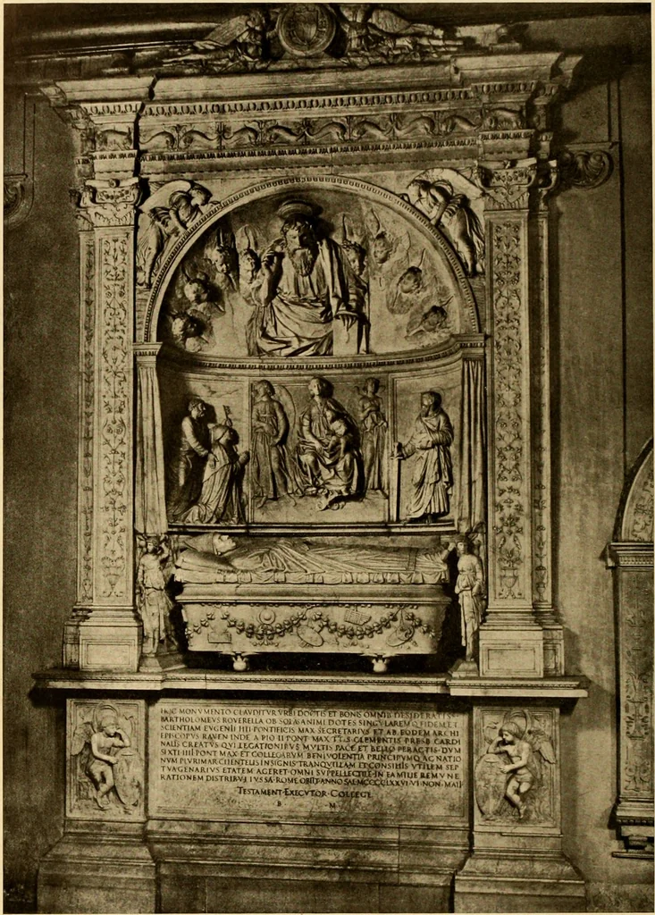 An illustration from Baukunst und dekorative plastik der frührenaissance in Italien, 1920, leaf 275