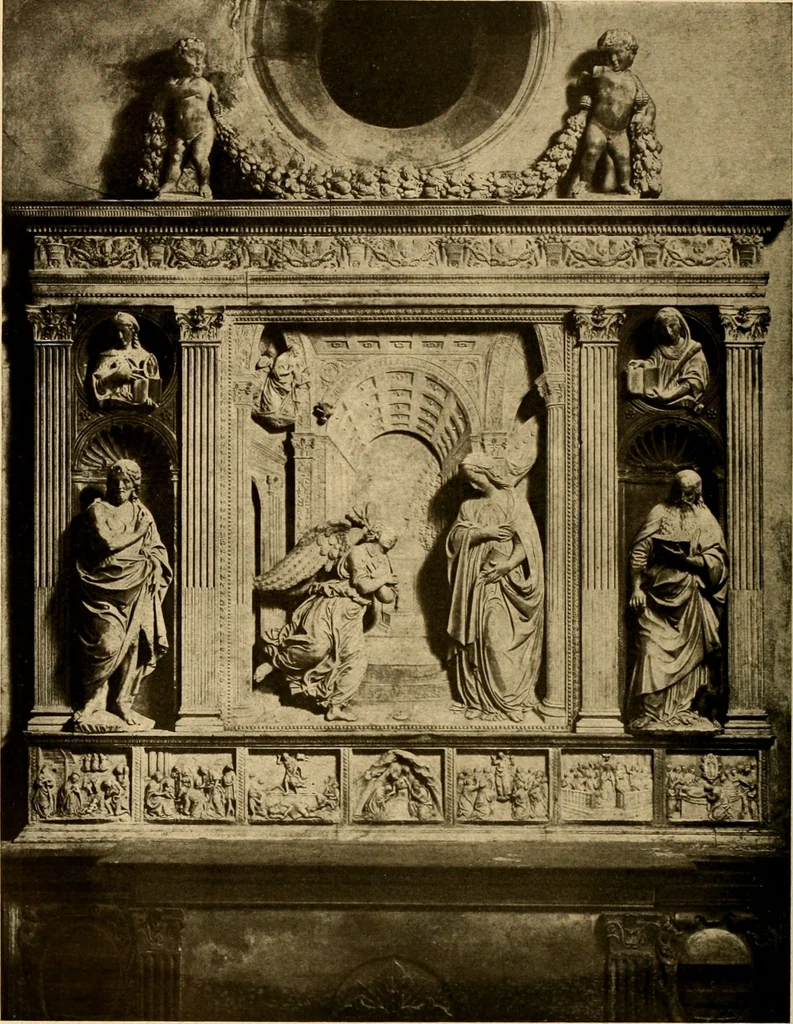 An illustration from Baukunst und dekorative plastik der frührenaissance in Italien, 1920, leaf 279