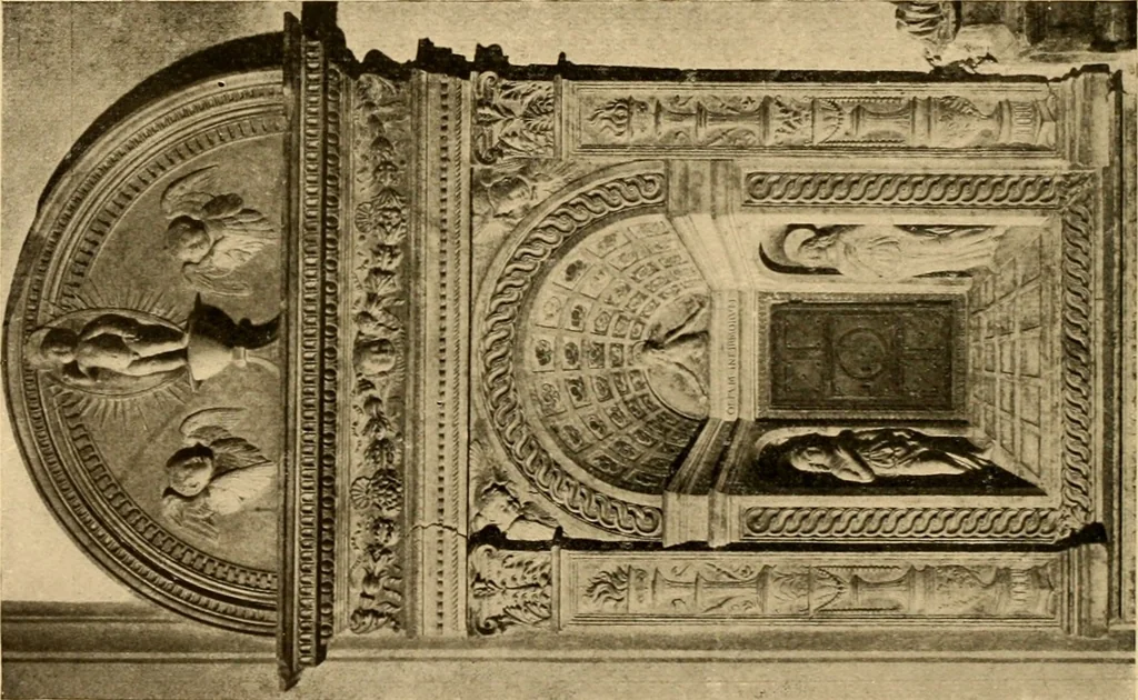 An illustration from Baukunst und dekorative plastik der frührenaissance in Italien, 1920, leaf 287