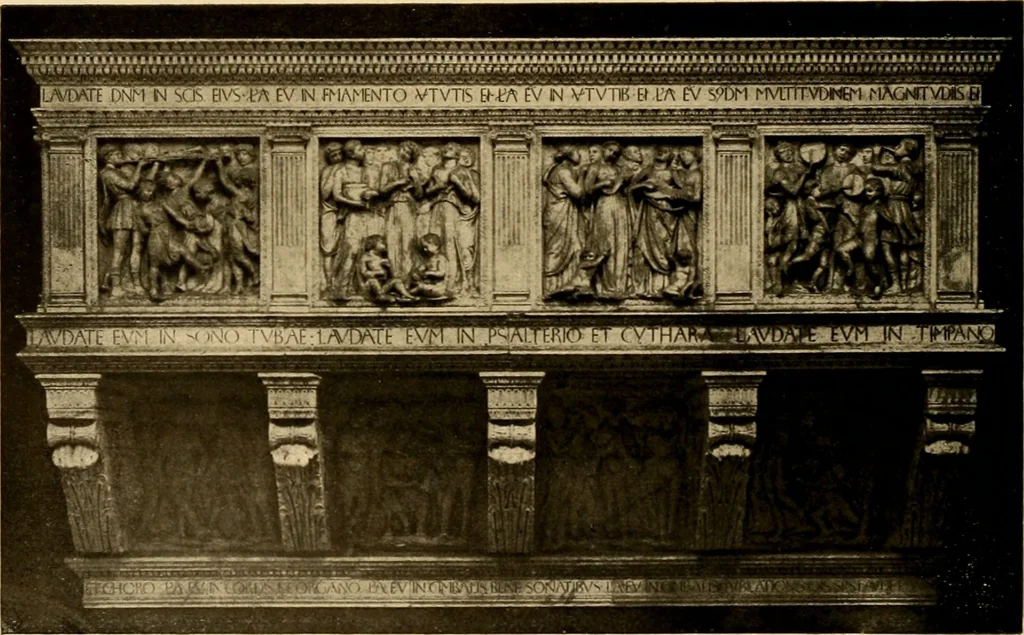 An illustration from Baukunst und dekorative plastik der frührenaissance in Italien, 1920, leaf 295