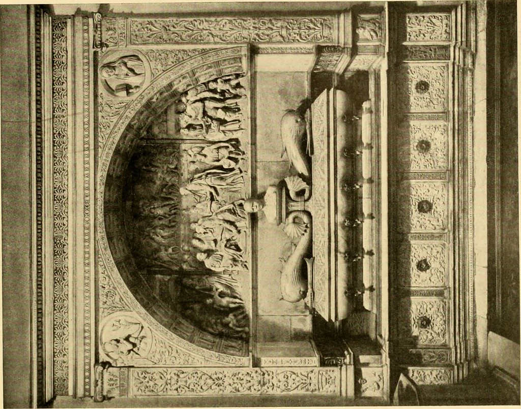 An illustration from Baukunst und dekorative plastik der frührenaissance in Italien, 1920, leaf 306