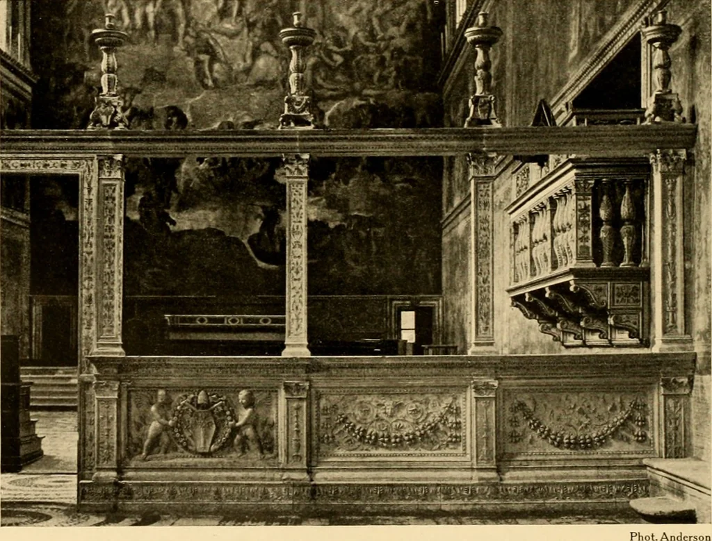 An illustration from Baukunst und dekorative plastik der frührenaissance in Italien, 1920, leaf 317