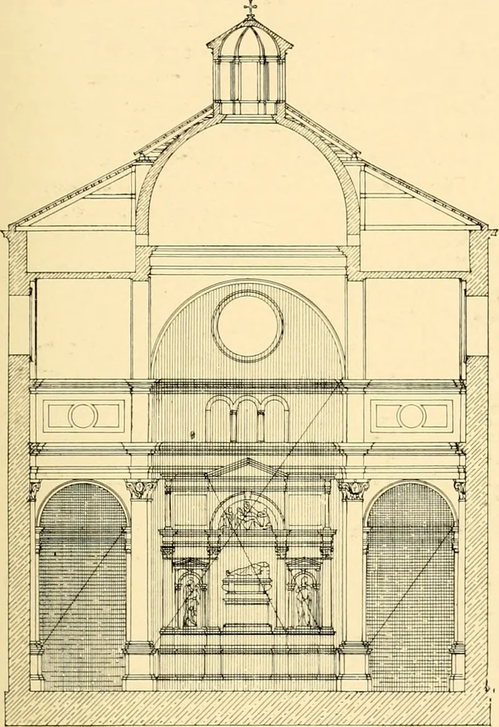 An illustration from Baukunst und dekorative plastik der frührenaissance in Italien, 1920, leaf 36