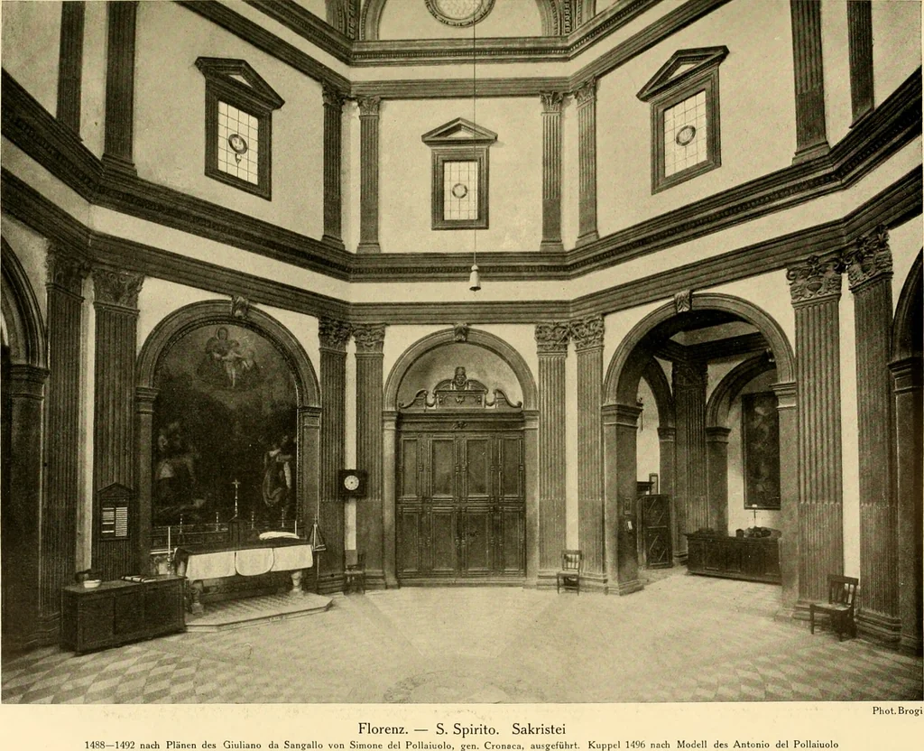 An illustration from Baukunst und dekorative plastik der frührenaissance in Italien, 1920, leaf 46