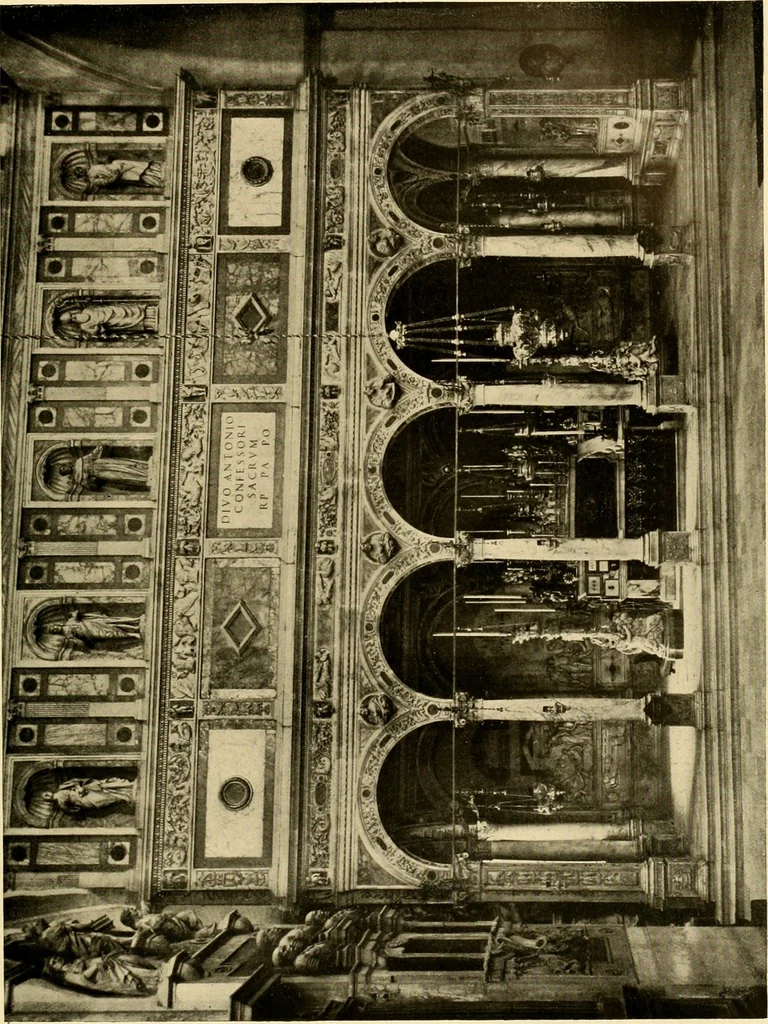 An illustration from Baukunst und dekorative plastik der frührenaissance in Italien, 1920, leaf 96