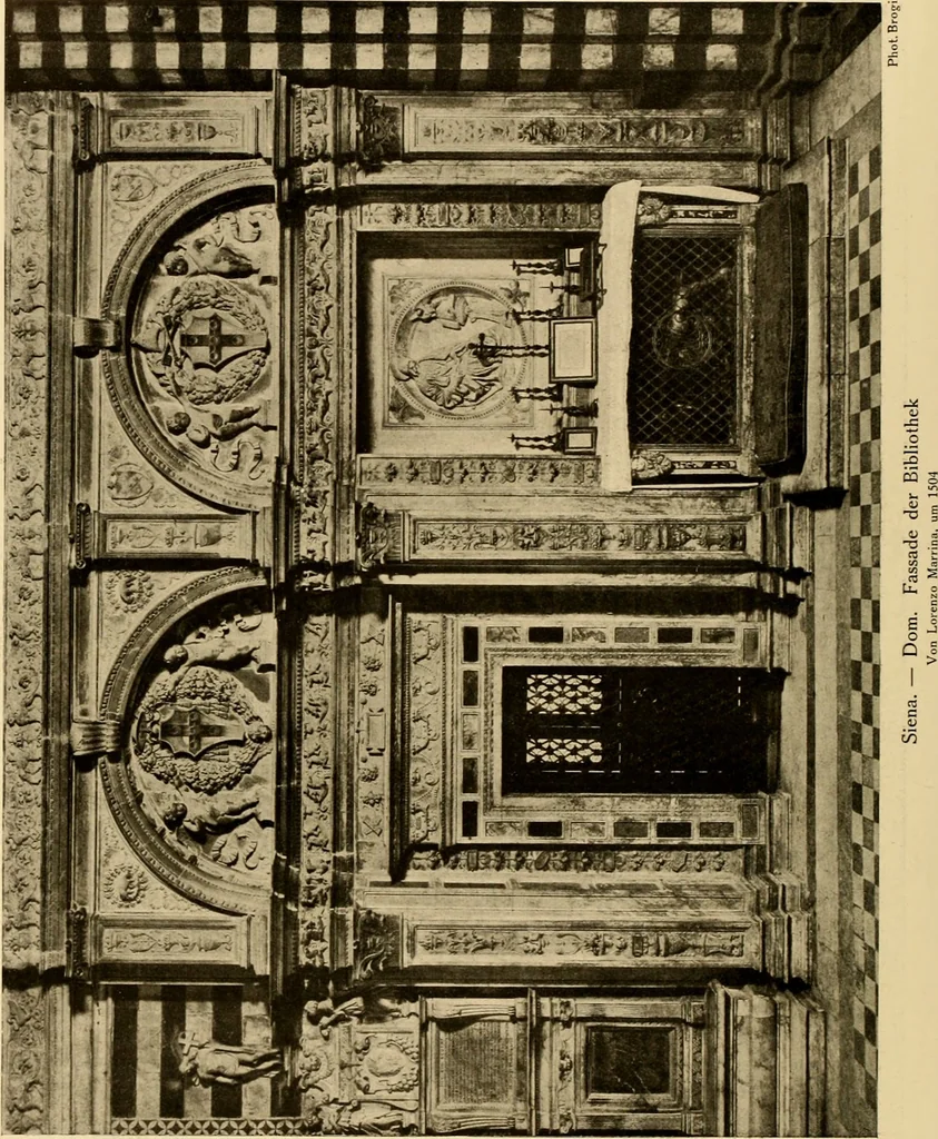 An illustration from Baukunst und dekorative plastik der frührenaissance in Italien, 1920, leaf 99