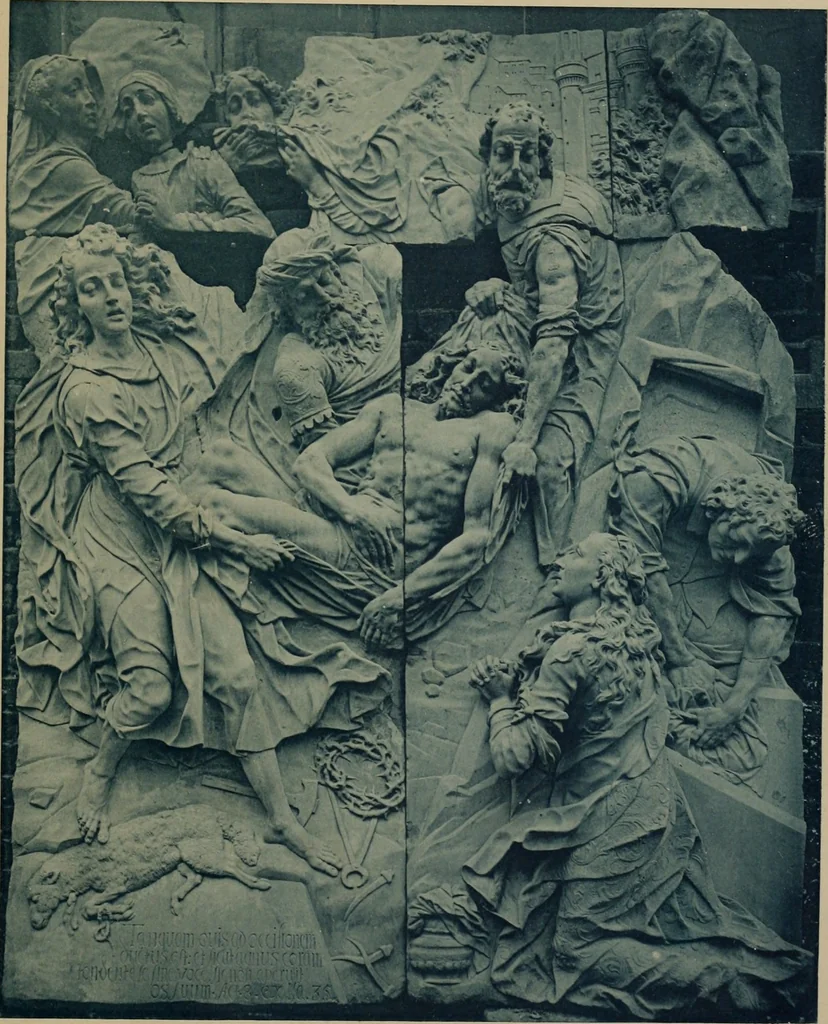 An illustration from Bau- und Kunstdenkmäler von Westfalen. Im Auftrage des Provinzial-Verbandes der Provinz Westfalen, 1897, leaf 108
