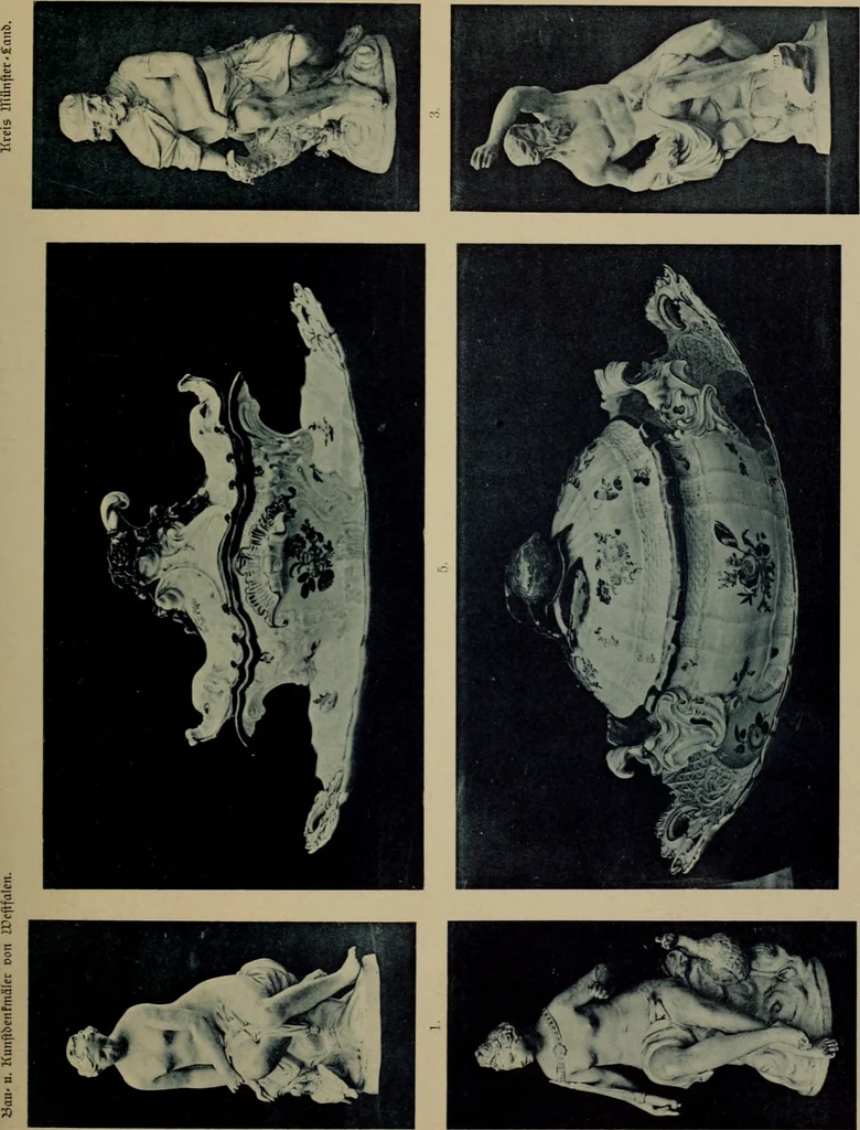 An illustration from Bau- und Kunstdenkmäler von Westfalen. Im Auftrage des Provinzial-Verbandes der Provinz Westfalen, 1897, leaf 136
