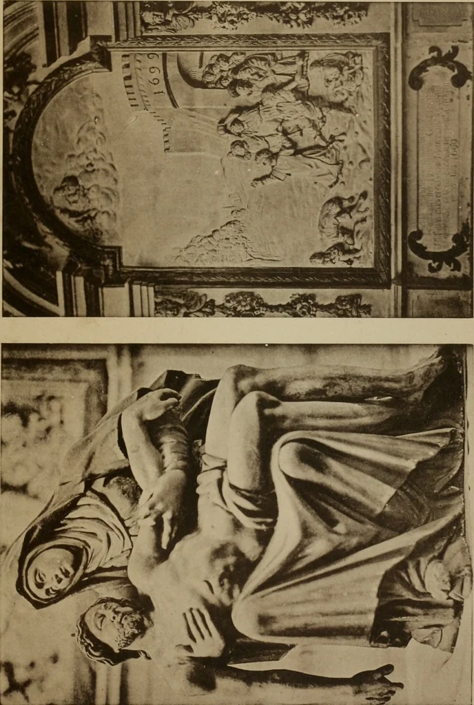 An illustration from Bau- und Kunstdenkmäler von Westfalen. Im Auftrage des Provinzial-Verbandes der Provinz Westfalen, 1897, leaf 152
