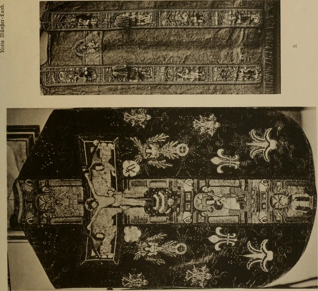 An illustration from Bau- und Kunstdenkmäler von Westfalen. Im Auftrage des Provinzial-Verbandes der Provinz Westfalen, 1897, leaf 170