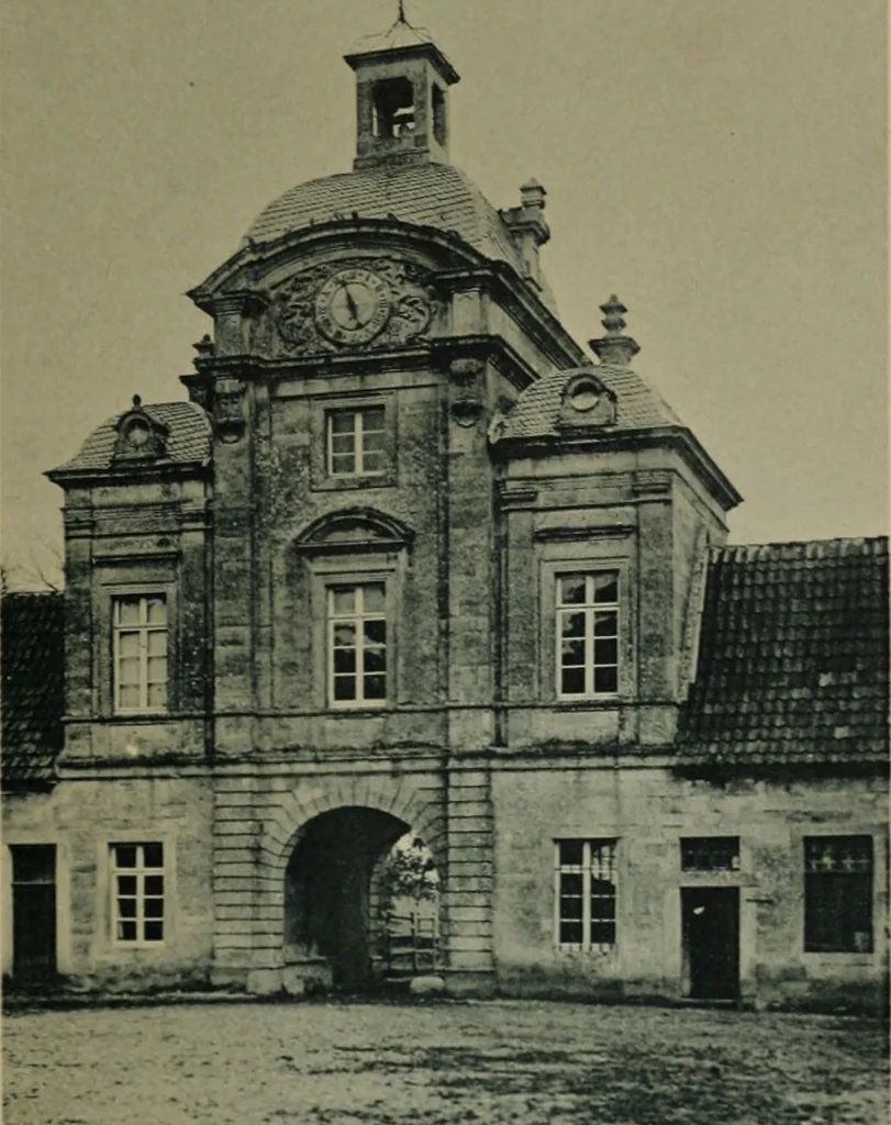 An illustration from Bau- und Kunstdenkmäler von Westfalen. Im Auftrage des Provinzial-Verbandes der Provinz Westfalen, 1897, leaf 224