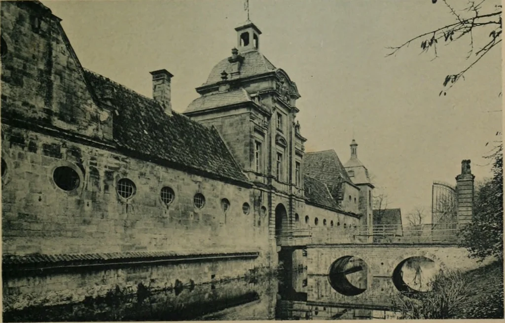 An illustration from Bau- und Kunstdenkmäler von Westfalen. Im Auftrage des Provinzial-Verbandes der Provinz Westfalen, 1897, leaf 224