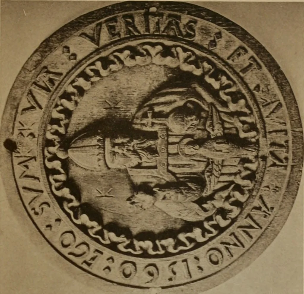 An illustration from Bau- und Kunstdenkmäler von Westfalen. Im Auftrage des Provinzial-Verbandes der Provinz Westfalen, 1897, leaf 226
