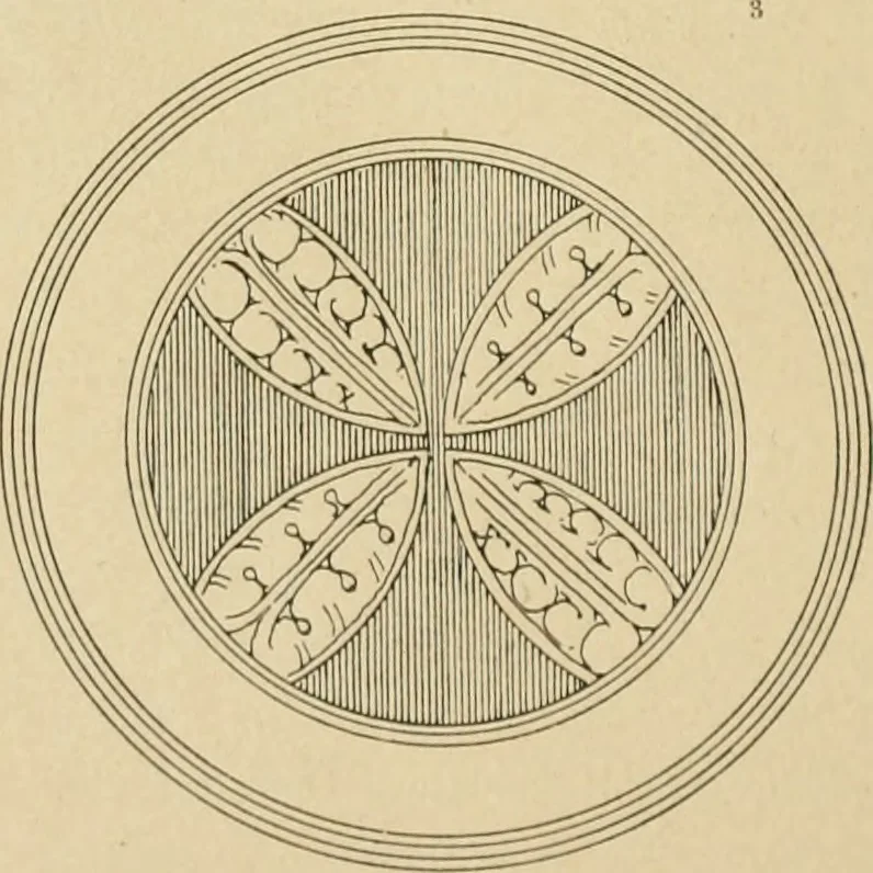 An illustration from Bau- und Kunstdenkmäler von Westfalen. Im Auftrage des Provinzial-Verbandes der Provinz Westfalen, 1897, leaf 23