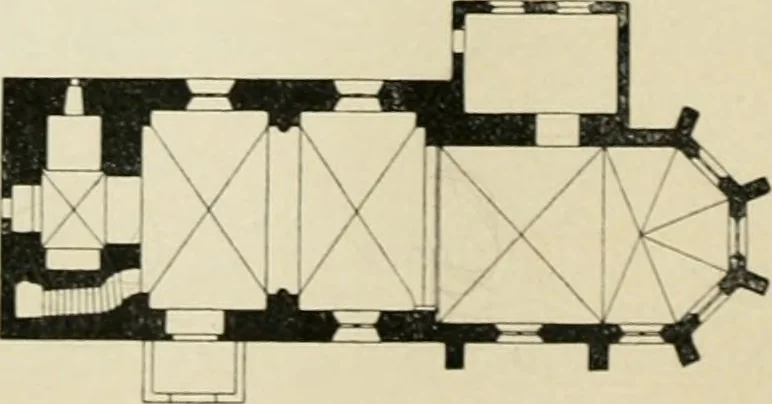 An illustration from Bau- und Kunstdenkmäler von Westfalen. Im Auftrage des Provinzial-Verbandes der Provinz Westfalen, 1897, leaf 237