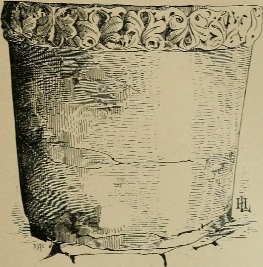 An illustration from Bau- und Kunstdenkmäler von Westfalen. Im Auftrage des Provinzial-Verbandes der Provinz Westfalen, 1897, leaf 238