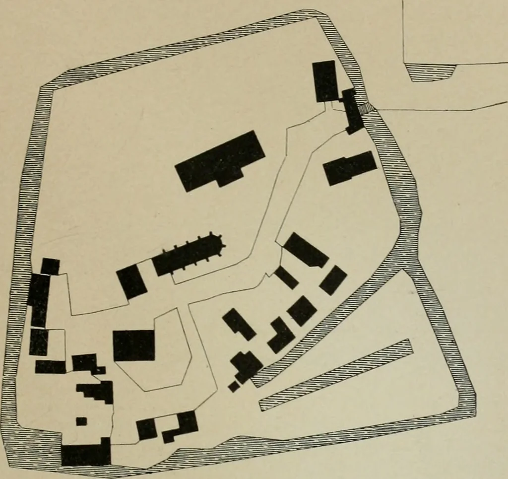 An illustration from Bau- und Kunstdenkmäler von Westfalen. Im Auftrage des Provinzial-Verbandes der Provinz Westfalen, 1897, leaf 246