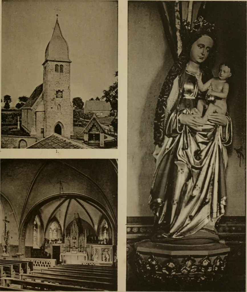 An illustration from Bau- und Kunstdenkmäler von Westfalen. Im Auftrage des Provinzial-Verbandes der Provinz Westfalen, 1897, leaf 270