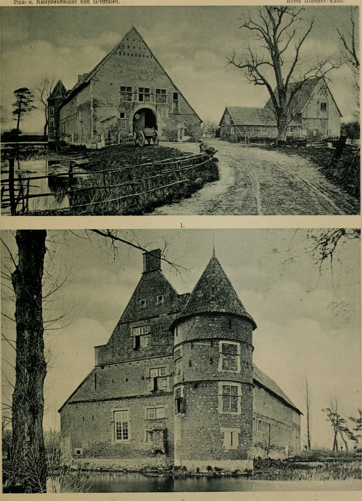 An illustration from Bau- und Kunstdenkmäler von Westfalen. Im Auftrage des Provinzial-Verbandes der Provinz Westfalen, 1897, leaf 286