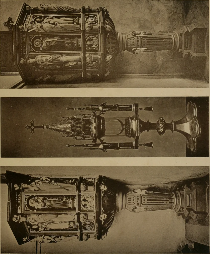 An illustration from Bau- und Kunstdenkmäler von Westfalen. Im Auftrage des Provinzial-Verbandes der Provinz Westfalen, 1897, leaf 30
