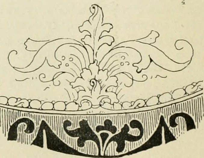 An illustration from Bau- und Kunstdenkmäler von Westfalen. Im Auftrage des Provinzial-Verbandes der Provinz Westfalen, 1897, leaf 303