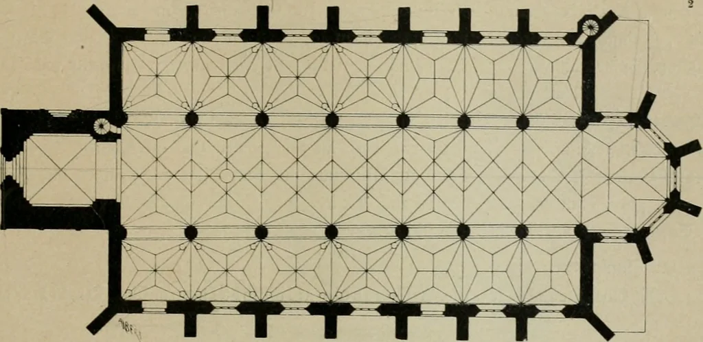 An illustration from Bau- und Kunstdenkmäler von Westfalen. Im Auftrage des Provinzial-Verbandes der Provinz Westfalen, 1897, leaf 304