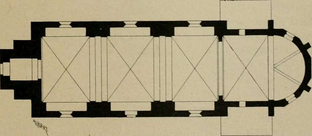An illustration from Bau- und Kunstdenkmäler von Westfalen. Im Auftrage des Provinzial-Verbandes der Provinz Westfalen, 1897, leaf 332