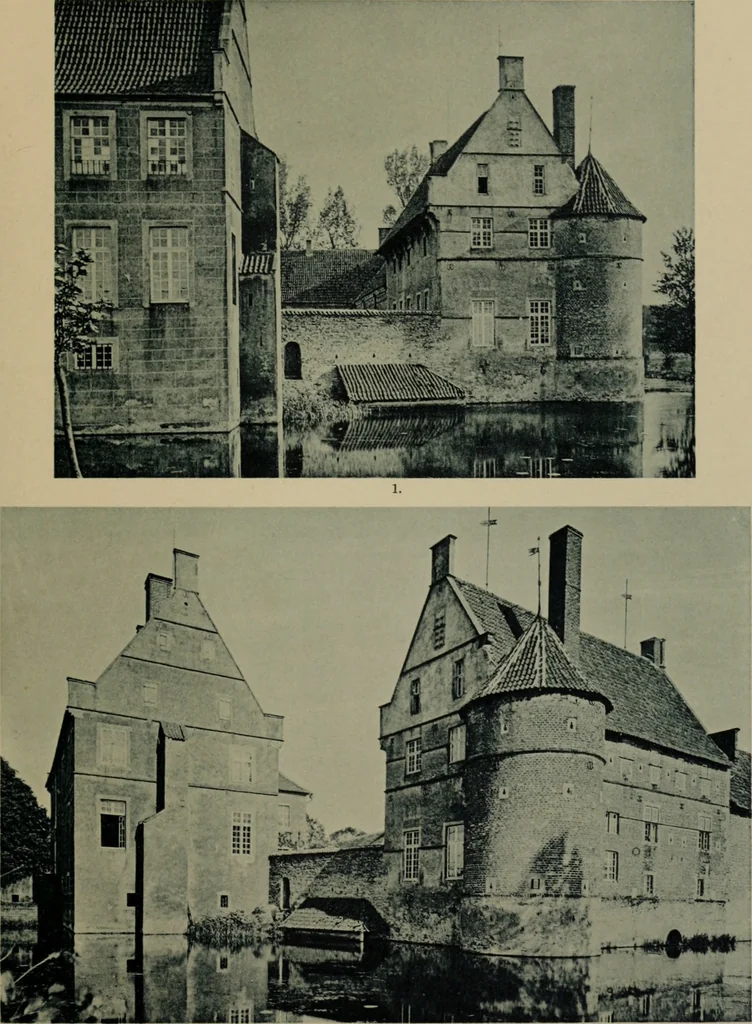 An illustration from Bau- und Kunstdenkmäler von Westfalen. Im Auftrage des Provinzial-Verbandes der Provinz Westfalen, 1897, leaf 342