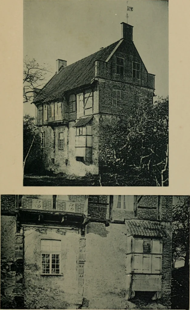 An illustration from Bau- und Kunstdenkmäler von Westfalen. Im Auftrage des Provinzial-Verbandes der Provinz Westfalen, 1897, leaf 352