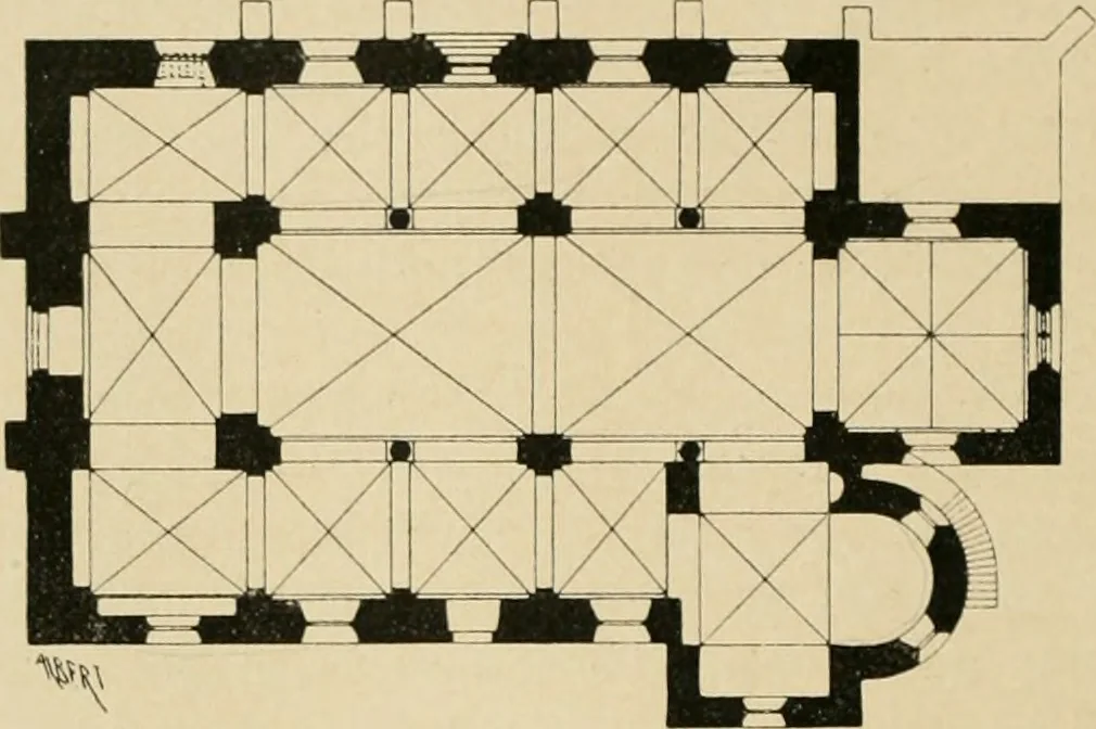 An illustration from Bau- und Kunstdenkmäler von Westfalen. Im Auftrage des Provinzial-Verbandes der Provinz Westfalen, 1897, leaf 37