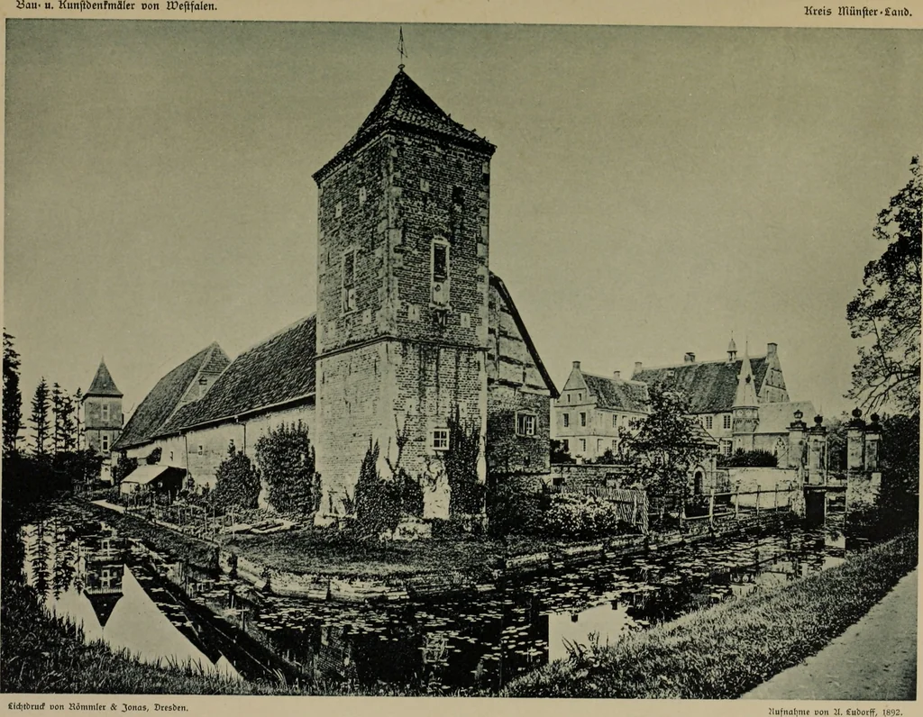 An illustration from Bau- und Kunstdenkmäler von Westfalen. Im Auftrage des Provinzial-Verbandes der Provinz Westfalen, 1897, leaf 370