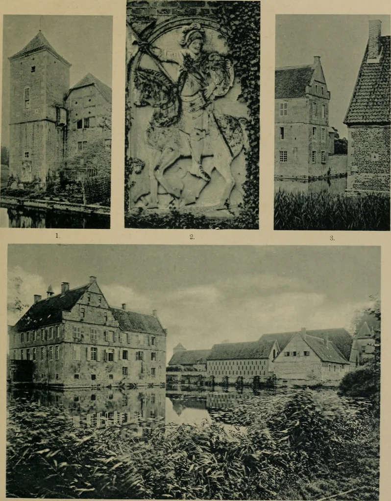 An illustration from Bau- und Kunstdenkmäler von Westfalen. Im Auftrage des Provinzial-Verbandes der Provinz Westfalen, 1897, leaf 372