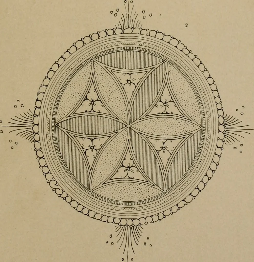 An illustration from Bau- und Kunstdenkmäler von Westfalen. Im Auftrage des Provinzial-Verbandes der Provinz Westfalen, 1897, leaf 38