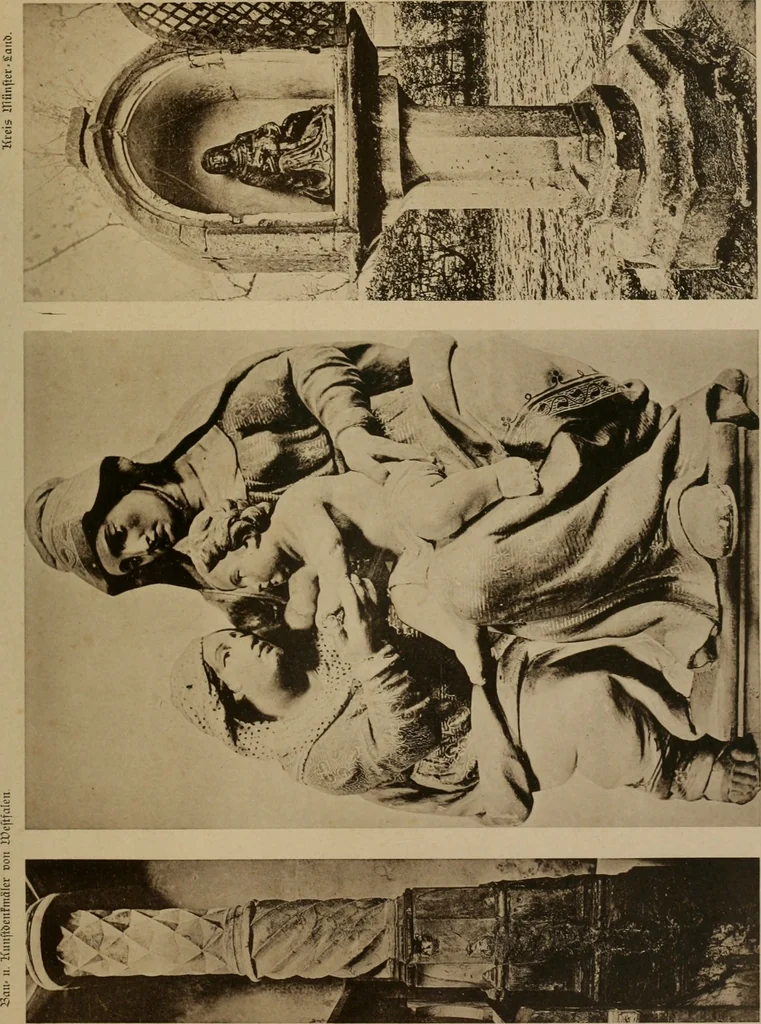 An illustration from Bau- und Kunstdenkmäler von Westfalen. Im Auftrage des Provinzial-Verbandes der Provinz Westfalen, 1897, leaf 396