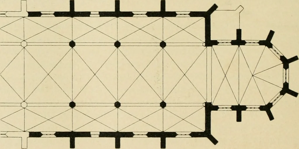 An illustration from Bau- und Kunstdenkmäler von Westfalen. Im Auftrage des Provinzial-Verbandes der Provinz Westfalen, 1897, leaf 411