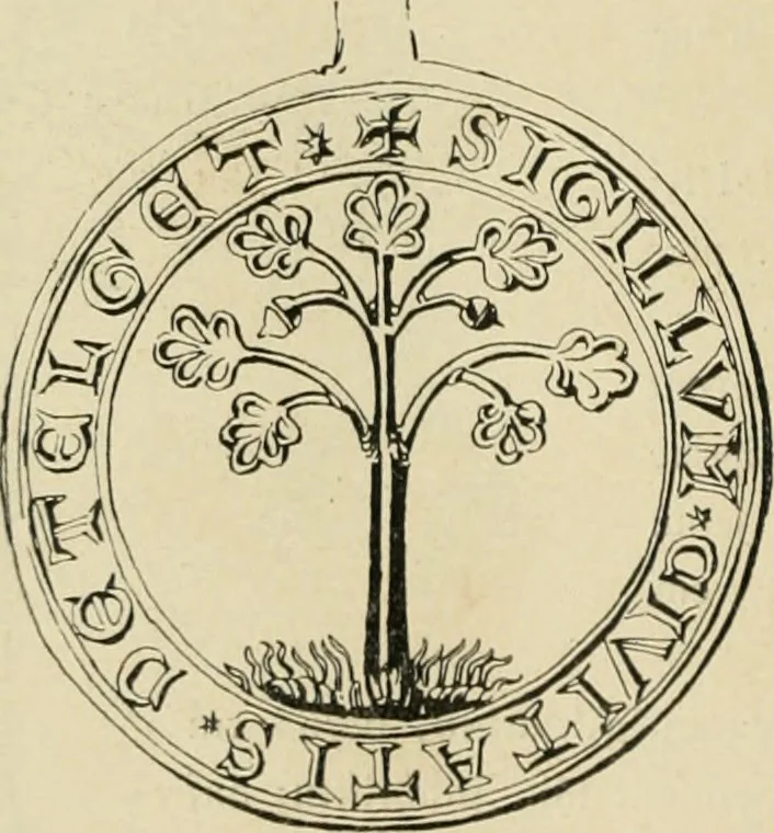 An illustration from Bau- und Kunstdenkmäler von Westfalen. Im Auftrage des Provinzial-Verbandes der Provinz Westfalen, 1897, leaf 413